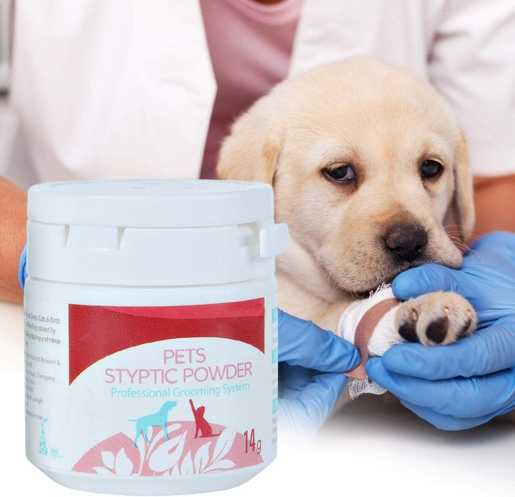 Poudre Hémostatique pour Chien et Chat – Arrêt Rapide des Saignements, 14 g