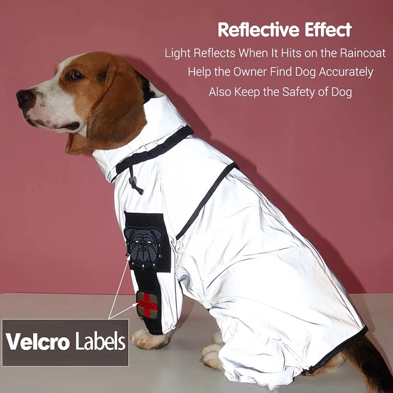 Combinaison Imperméable Réfléchissante pour Chien – Protection Solaire, M à 5XL