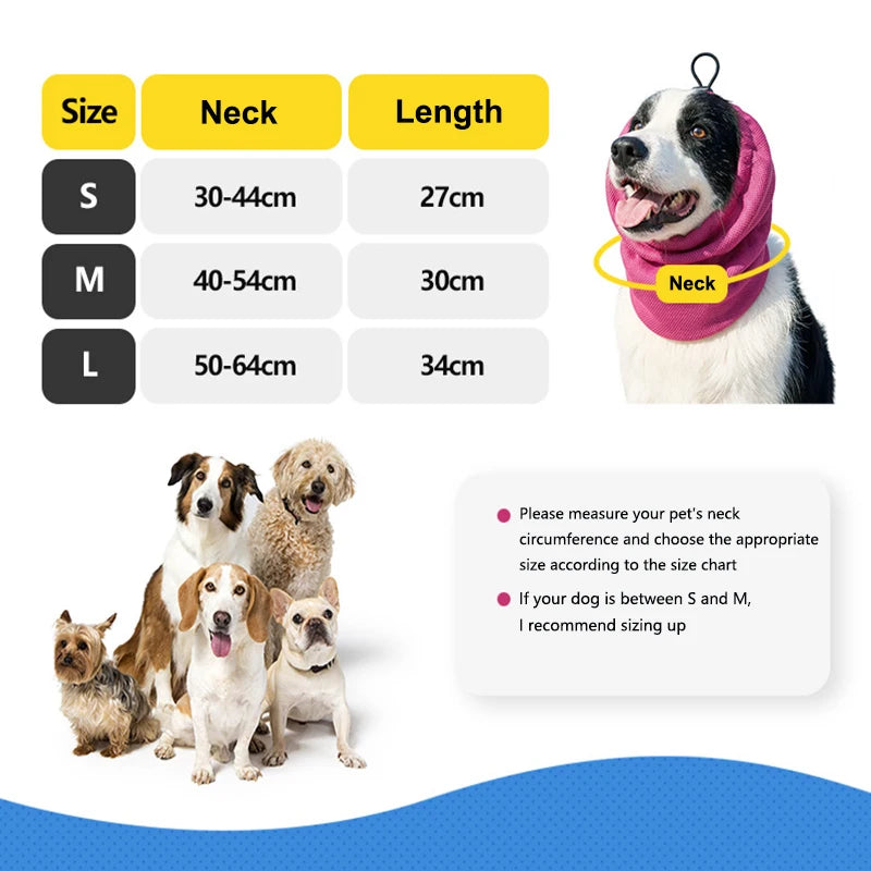 Bandana Rafraîchissant pour Chien – Protection Solaire, Réutilisable, S/M/L