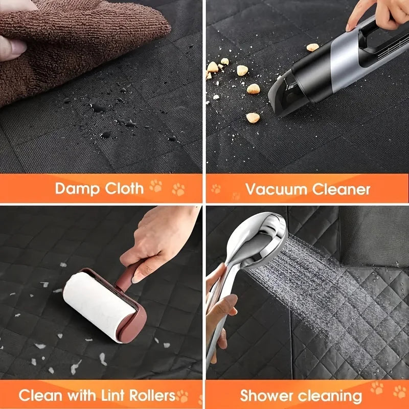 Housse Hamac de Siège Voiture pour Chien – Imperméable & Résistante aux Griffures