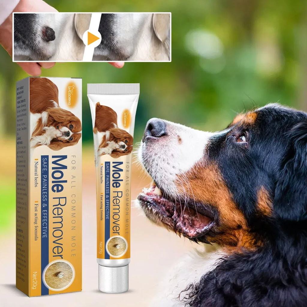 Crème Soin de la Peau pour Chien – Anti-Verrues & Papillomes, Formule Naturelle, 20 g