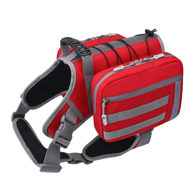 Sac à Dos pour Chien – Grande Capacité, Coupe-Vent, Toutes Races