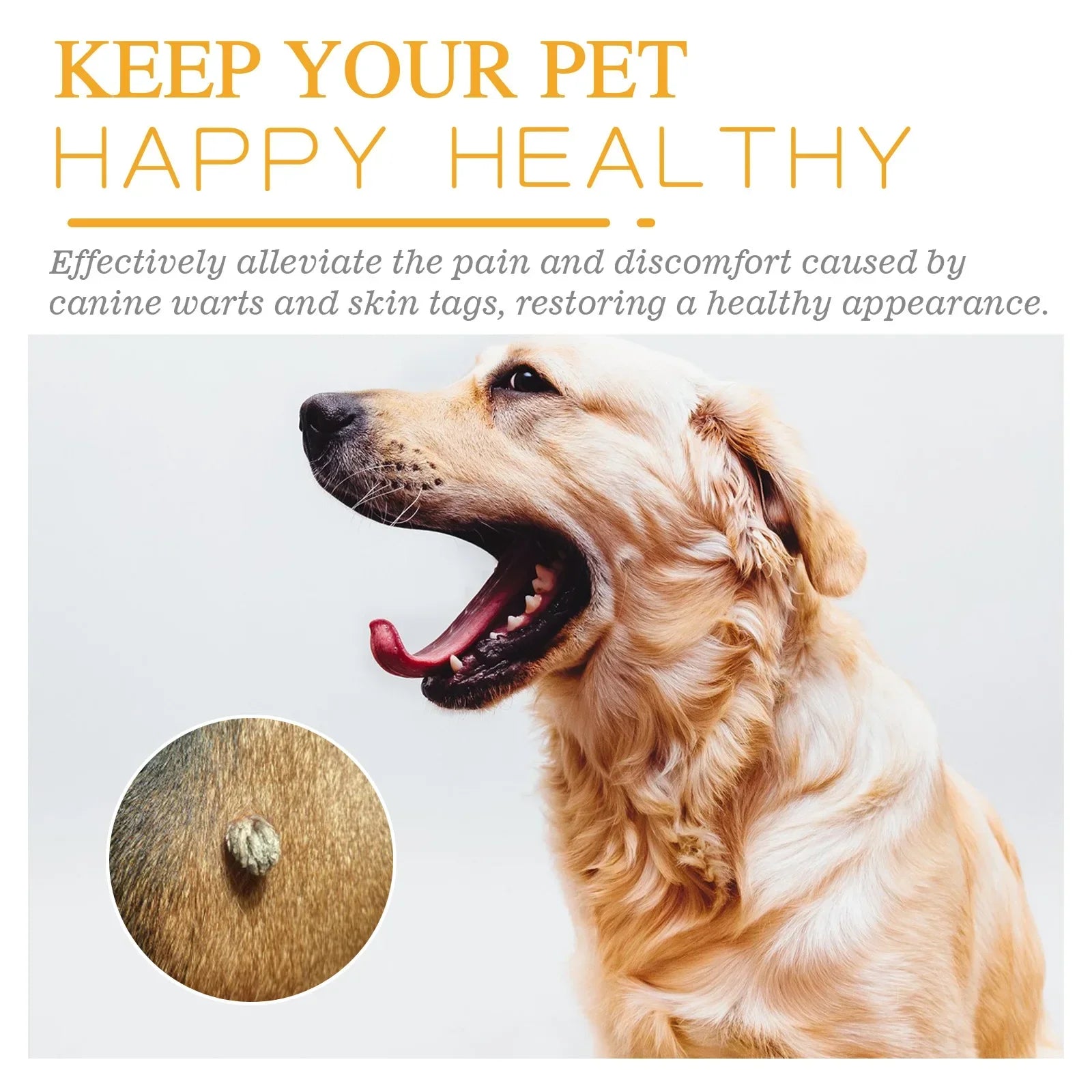Crème Soin de la Peau pour Chien – Anti-Verrues & Papillomes, Formule Naturelle, 20 g
