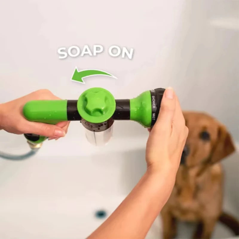 Douchette haute pression pour chien