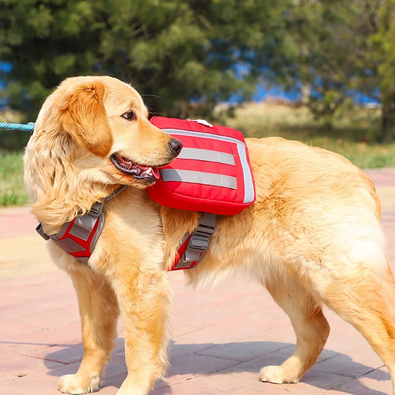 Sac à Dos pour Chien – Grande Capacité, Coupe-Vent, Toutes Races