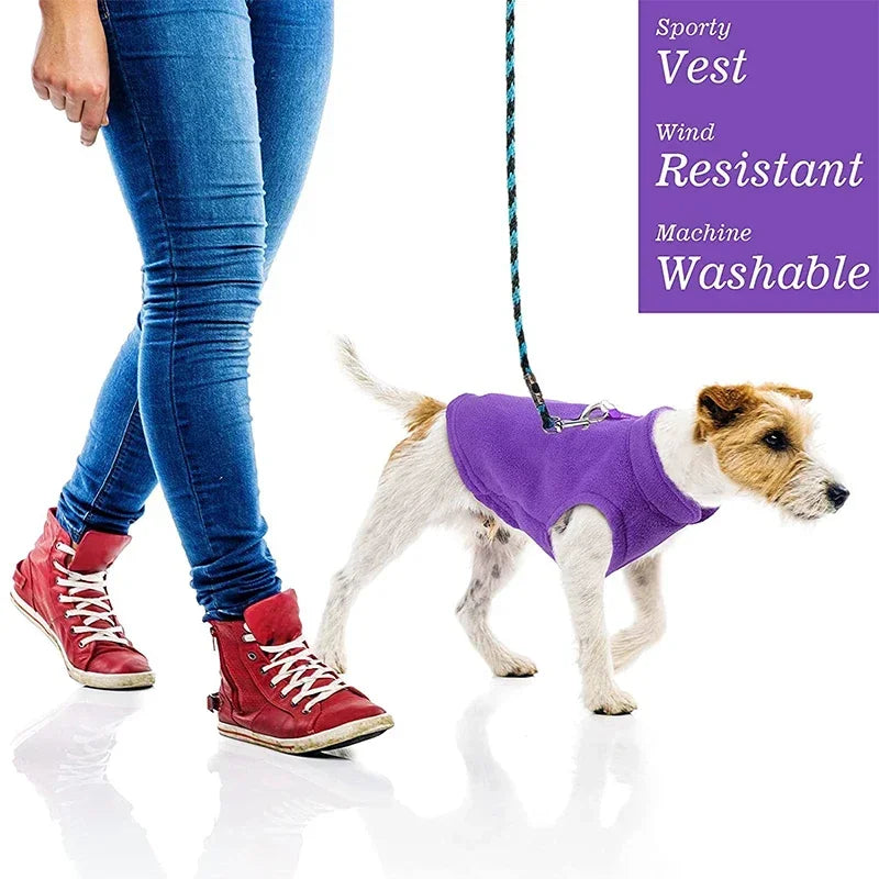 Gilet polaire d'hiver pour chien – Petites & Moyennes races