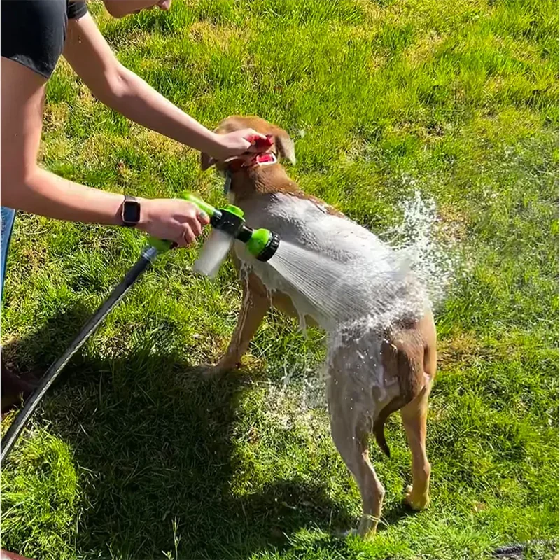 Douchette haute pression pour chien