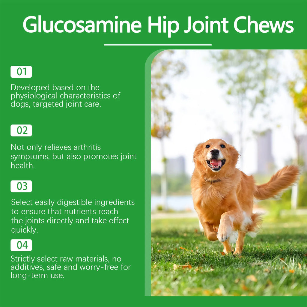 Comprimés Articulaires pour Chien – Mobilité, Flexibilité & Vitalité