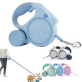 Laisse Rétractable avec Lampe & Distributeur pour Chien