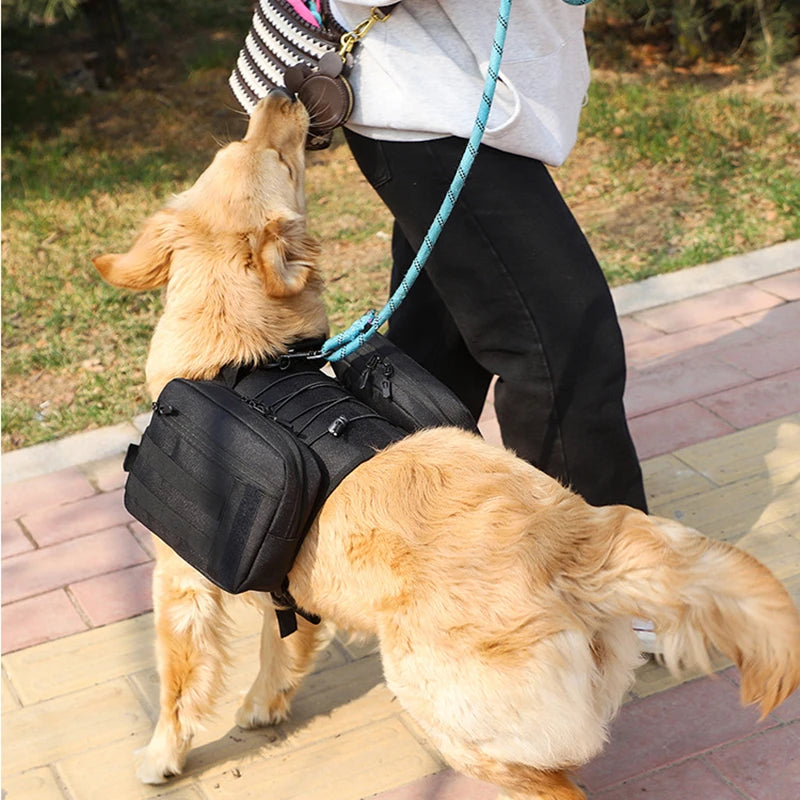 Sac à Dos pour Chien – Grande Capacité, Coupe-Vent, Toutes Races
