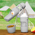 2-in-1 Portable Dog Water Bottle – 500ml Water & Food | Hiking & Travel