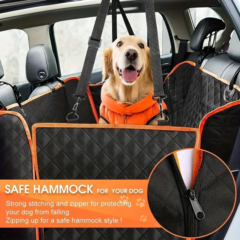 Housse Hamac de Siège Voiture pour Chien – Imperméable & Résistante aux Griffures
