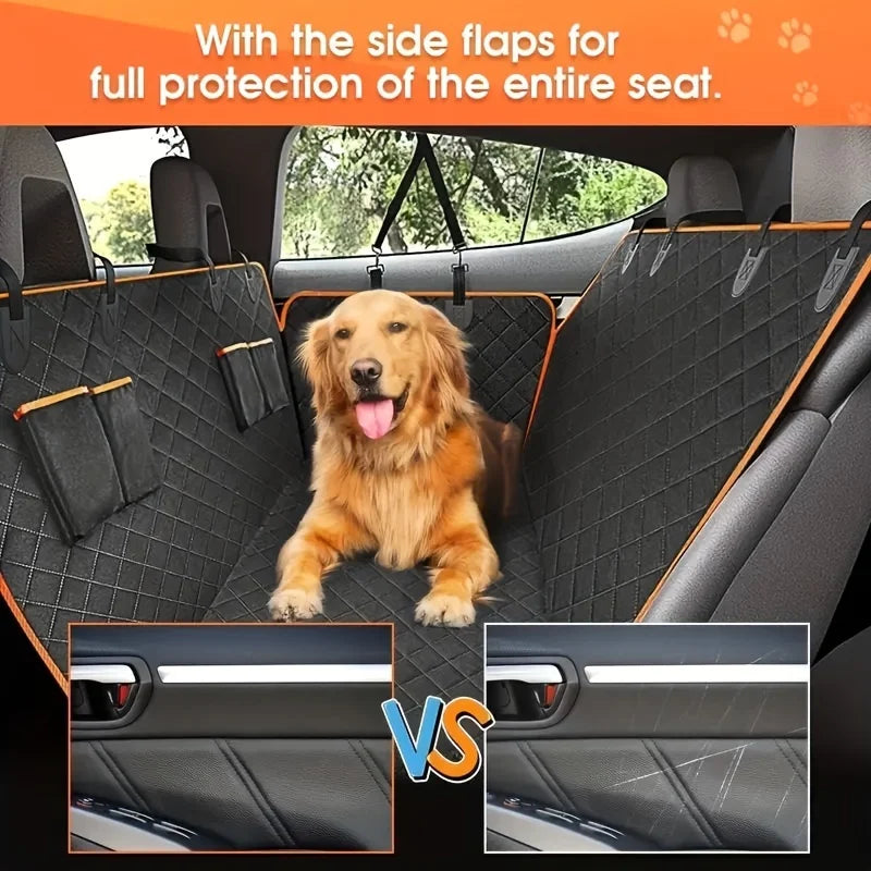 Housse Hamac de Siège Voiture pour Chien – Imperméable & Résistante aux Griffures