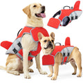 Gilet de Sauvetage Chien Aileron de Requin – Piscine, Plage & Kayak | S à XL