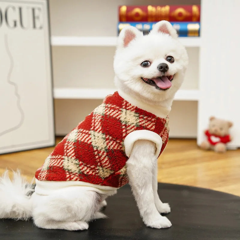 Manteau polaire d’hiver pour chien