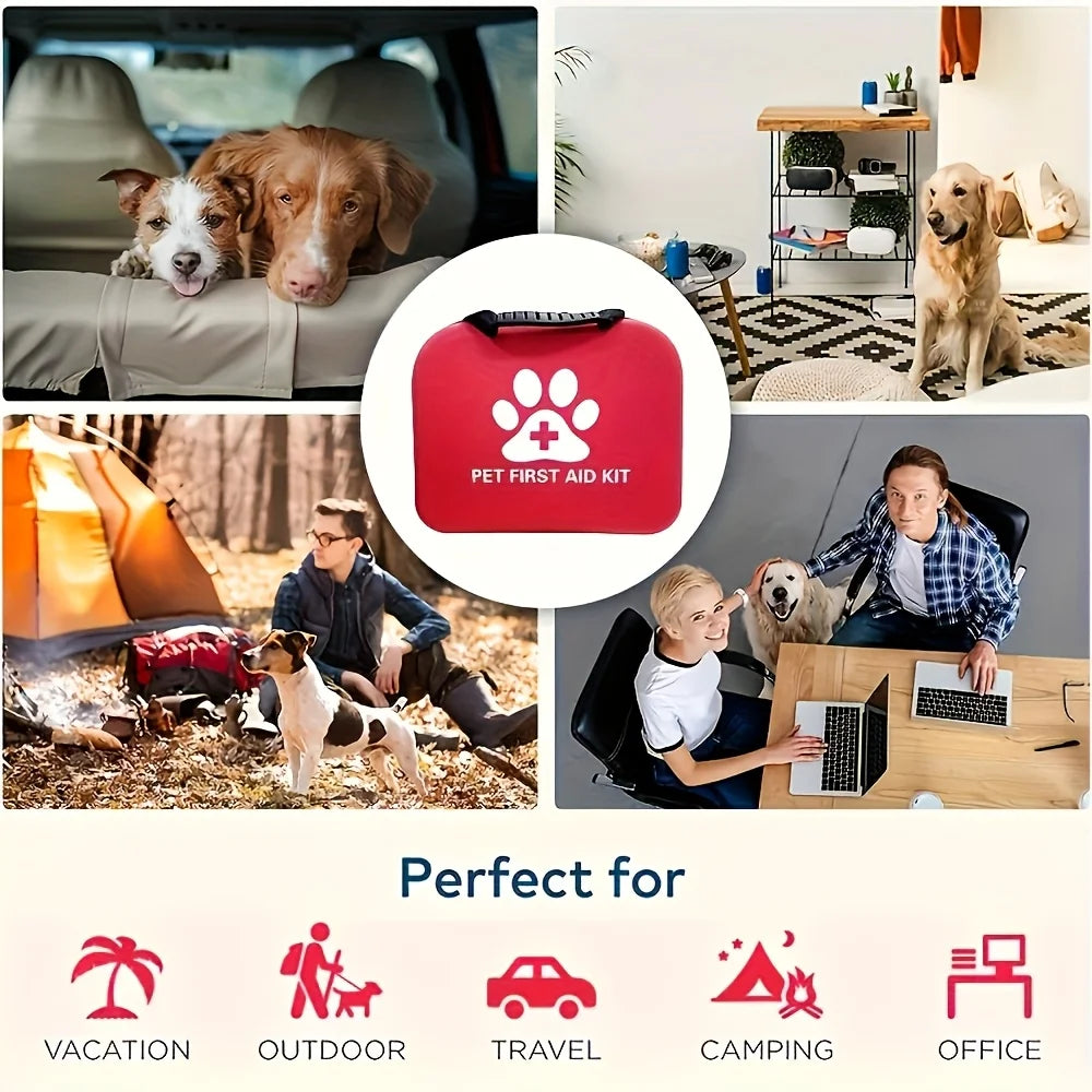 Trousse de Premiers Secours Chien et Chat – Portable, Camping & Randonnée